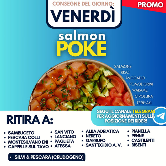 Salmon Poke - Venerdì 17