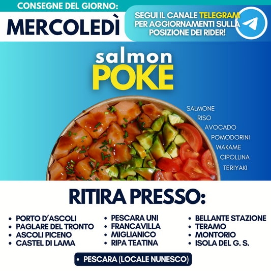 Salmon Poke - Mercoledì 10